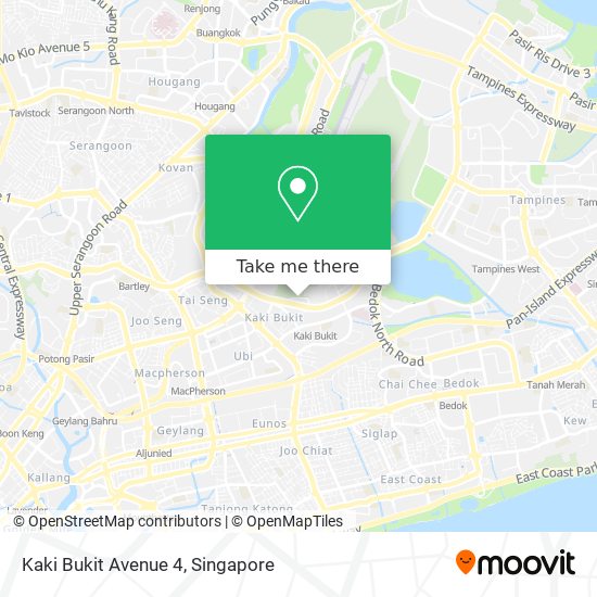 Kaki Bukit Avenue 4地图