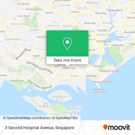 3 Second Hospital Avenue map