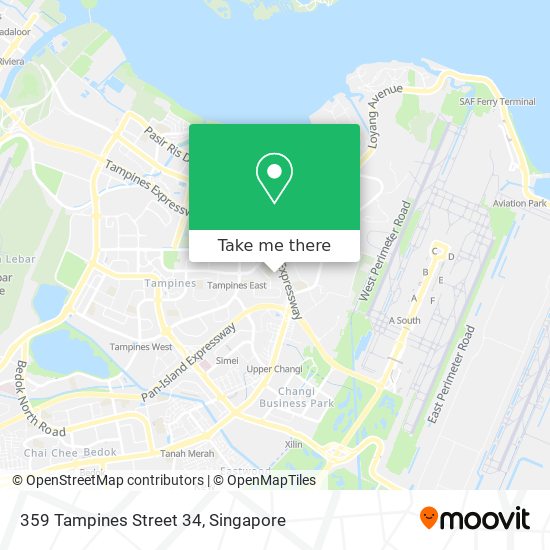 359 Tampines Street 34 map