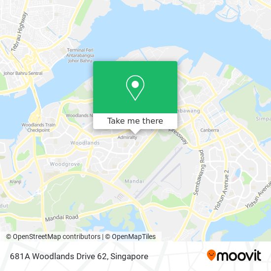 681A Woodlands Drive 62地图