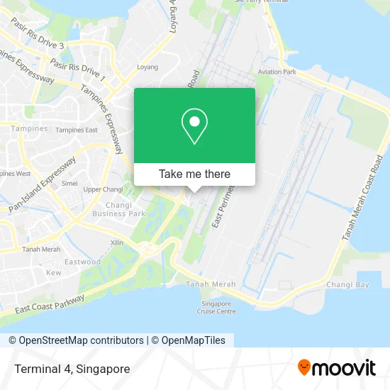 Terminal 4 map