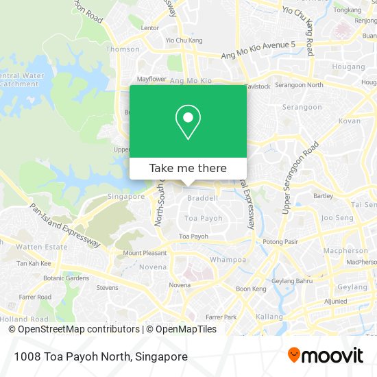 1008 Toa Payoh North地图