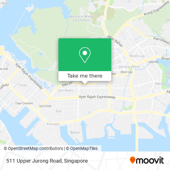 511 Upper Jurong Road map