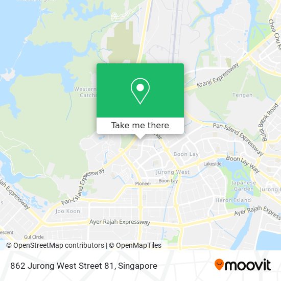 862 Jurong West Street 81 map