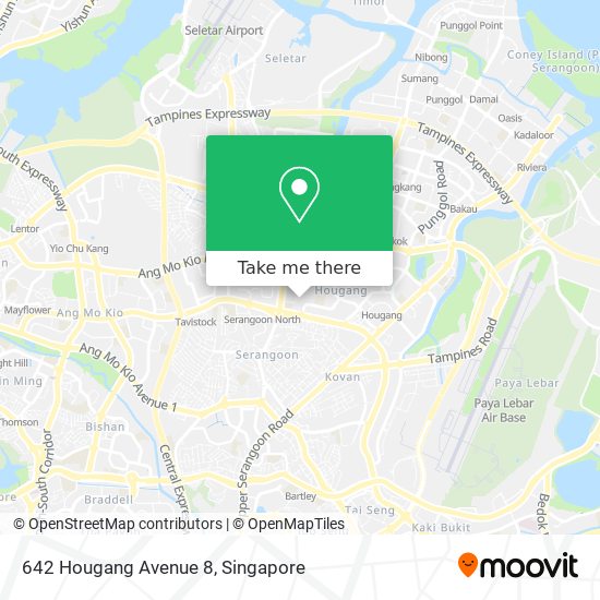 642 Hougang Avenue 8地图