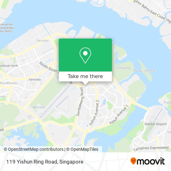 119 Yishun Ring Road地图