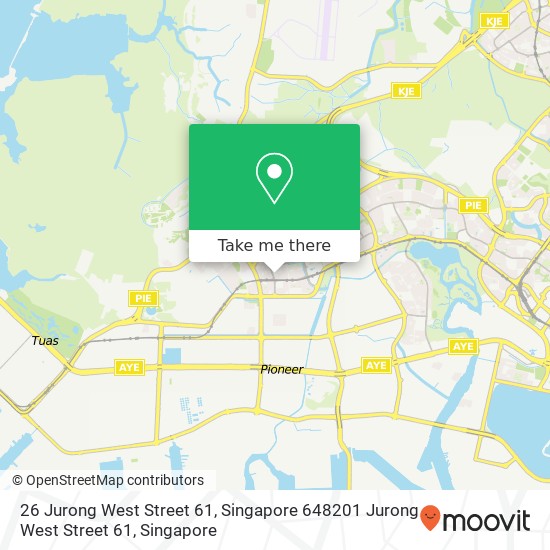 26 Jurong West Street 61, Singapore 648201 Jurong West Street 61 map