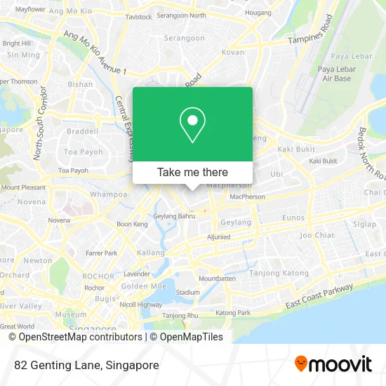 82 Genting Lane地图