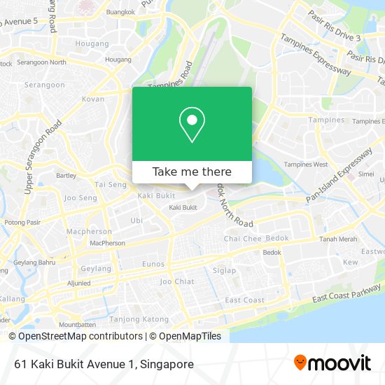 61 Kaki Bukit Avenue 1地图