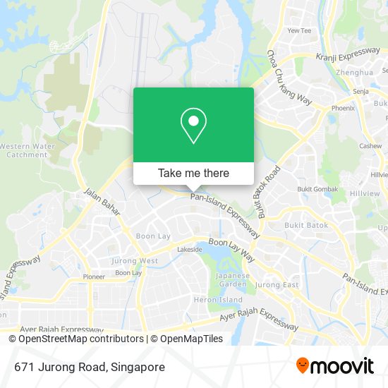 671 Jurong Road地图