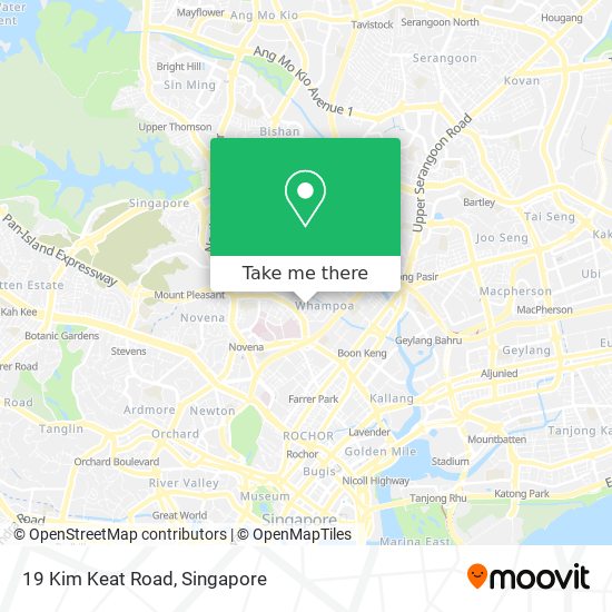 19 Kim Keat Road map