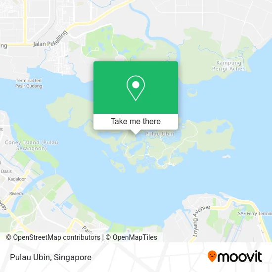 Pulau Ubin map