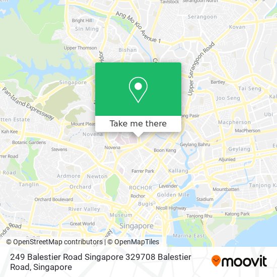 249 Balestier Road Singapore 329708 Balestier Road map