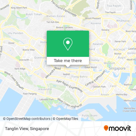 Tanglin View map