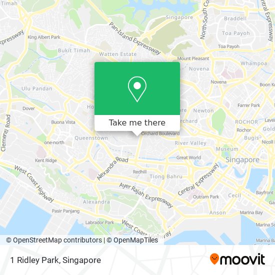1 Ridley Park地图