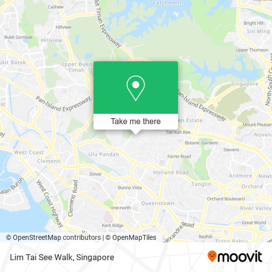 Lim Tai See Walk map