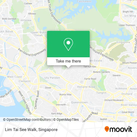 Lim Tai See Walk map