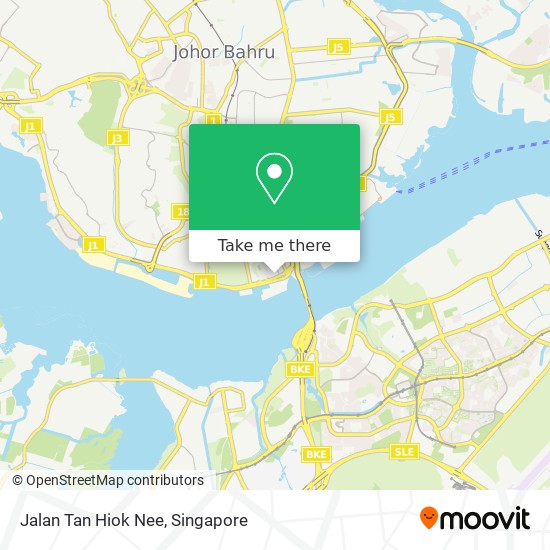 Jalan Tan Hiok Nee map