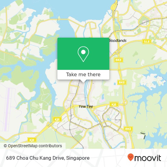 689 Choa Chu Kang Drive map