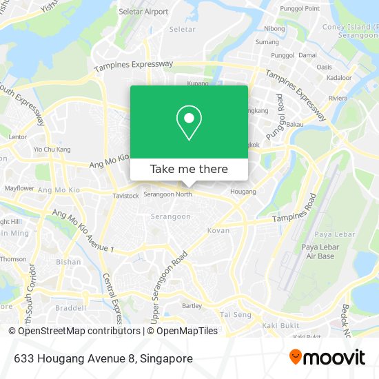 633 Hougang Avenue 8地图