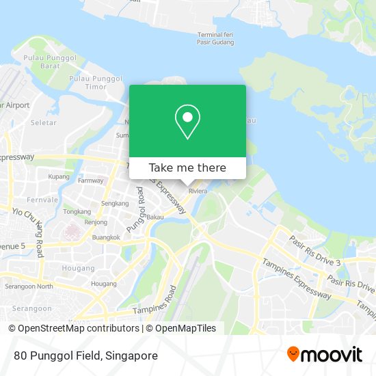 80 Punggol Field map