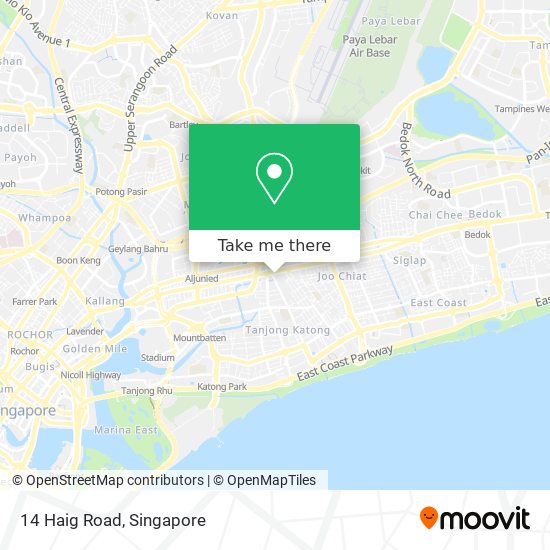 14 Haig Road map