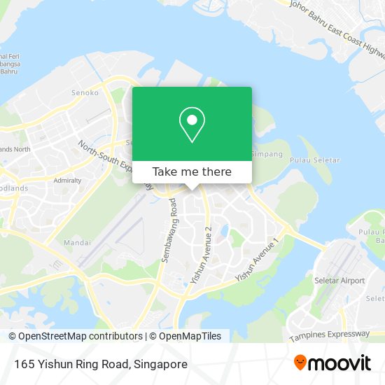 165 Yishun Ring Road地图