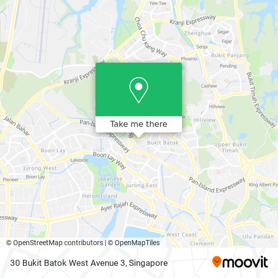 30 Bukit Batok West Avenue 3 map