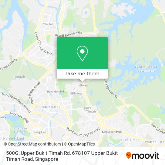 500G, Upper Bukit Timah Rd, 678107 Upper Bukit Timah Road map