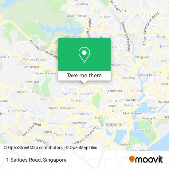 1 Sarkies Road地图