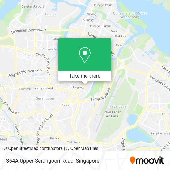 364A Upper Serangoon Road map