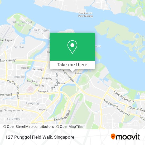 127 Punggol Field Walk map