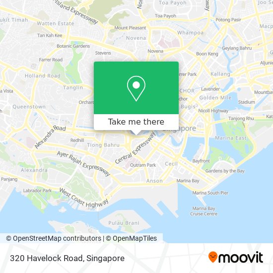 320 Havelock Road map