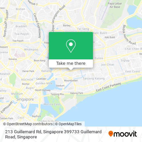 213 Guillemard Rd, Singapore 399733 Guillemard Road地图