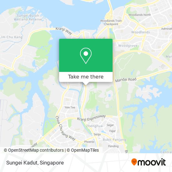 Sungei Kadut地图