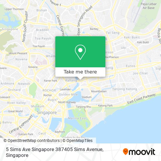 5 Sims Ave Singapore 387405 Sims Avenue map