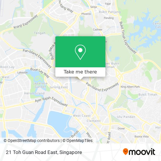 21 Toh Guan Road East地图