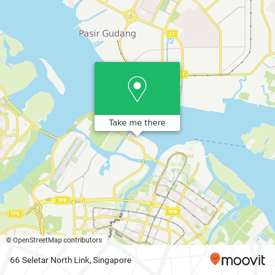 66 Seletar North Link map