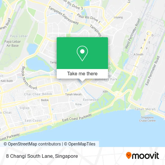 8 Changi South Lane地图