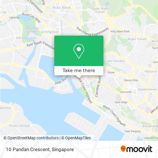 10 Pandan Crescent map