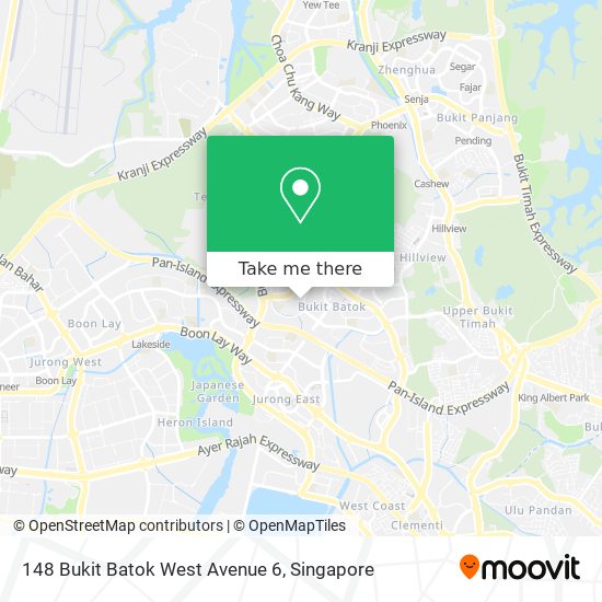 148 Bukit Batok West Avenue 6地图