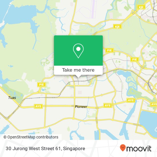 30 Jurong West Street 61 map