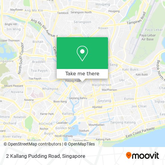 2 Kallang Pudding Road地图
