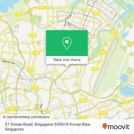 37 Kovan Road, Singapore 545018 Kovan Rise map