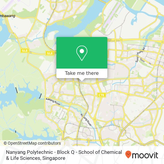 Nanyang Polytechnic - Block Q - School of Chemical & Life Sciences map