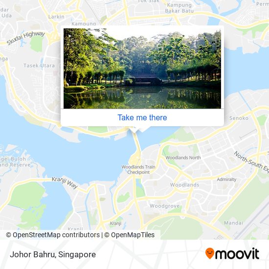 Johor Bahru map