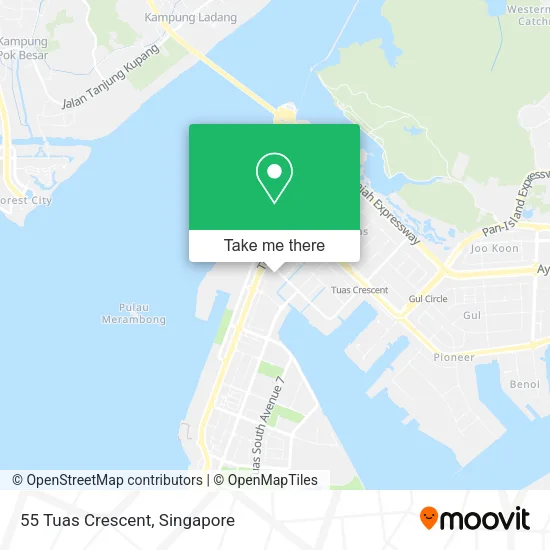55 Tuas Crescent map