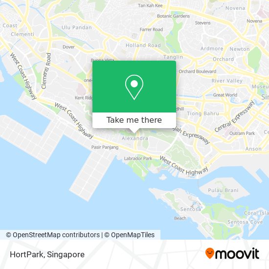 HortPark map