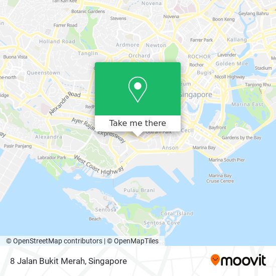 8 Jalan Bukit Merah map