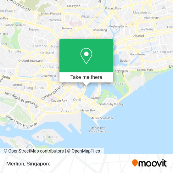 Merlion map